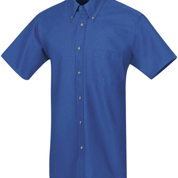 Men's Poplin Short Sleeve Dress Shirt Thumbnail