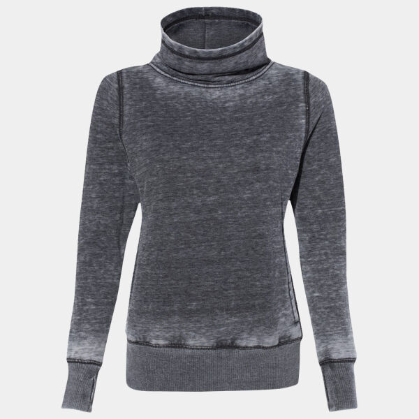 Women’s Zen Fleece Cowl Neck Sweatshirt Thumbnail