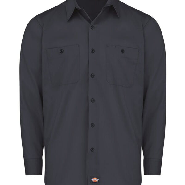 Men's Tall Industrial Worktech Ventilated Long Sleeve Work Shirt Thumbnail