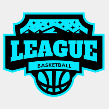 League Basketball logo template Thumbnail