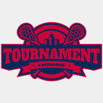 Tournament Lacrosse Logo Template Thumbnail