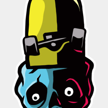 Elements Skulls logo template 105 Thumbnail