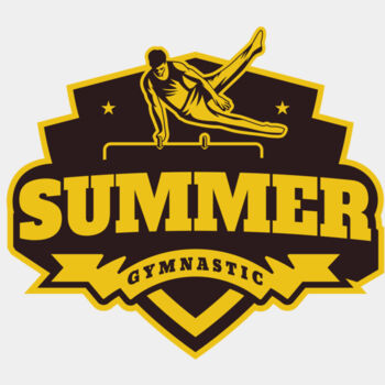 Summer Gymnastic logo template Thumbnail
