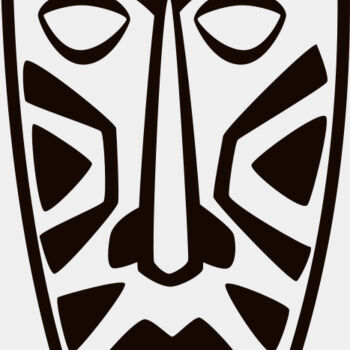 Polynesian Tribal Mask Thumbnail
