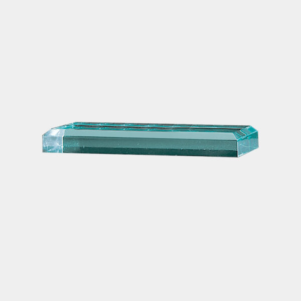 6" x 6 3/4" Octagon Series Jade Acrylic Award Base Only Thumbnail