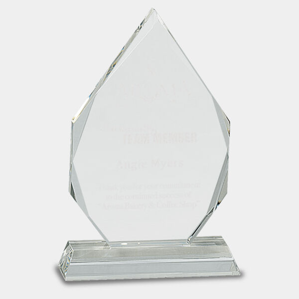 7" Diamond Crystal on Pedestal Base Thumbnail