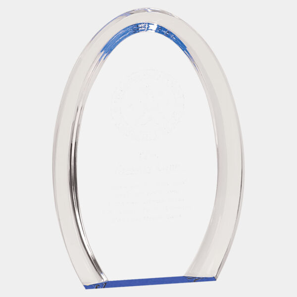 7" Oval Halo Acrylic Thumbnail