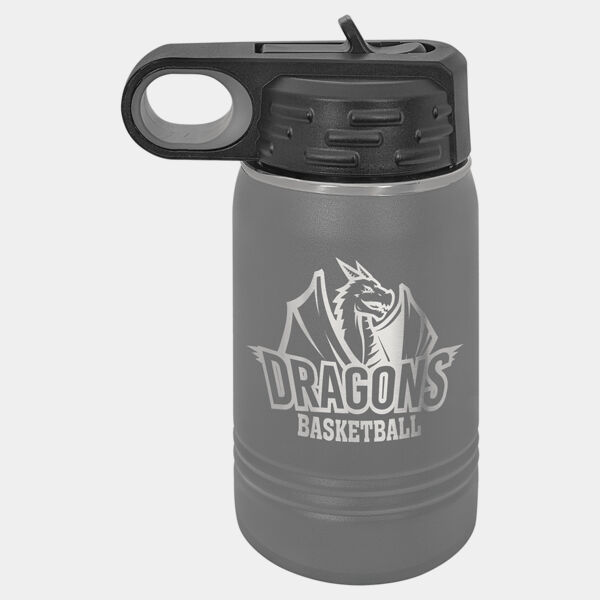 Polar Camel 12 oz. Dark Water Bottle Thumbnail