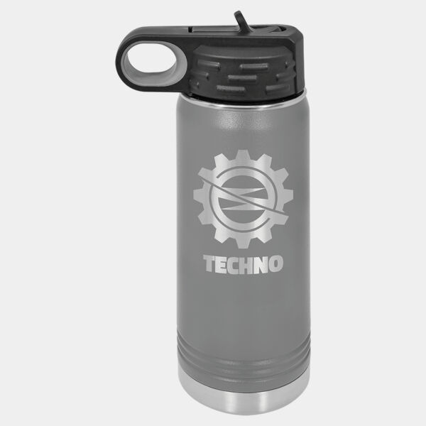 Polar Camel 20 oz. Dark Water Bottle Thumbnail