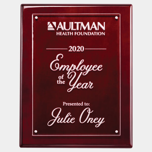 8x10 High Gloss Plaque wtih Acrylic Engraving Plate Thumbnail