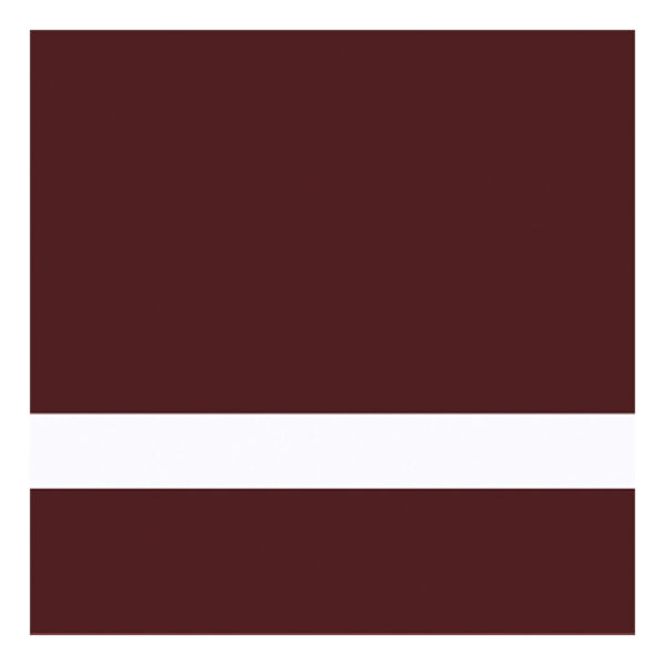 24" x 24" x 1/16" Matte Chocolate Brown/ Gemini Duets Selects Thumbnail
