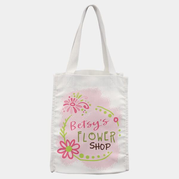 8" x 10" Canvas Gift Bag with 3" Gusset Thumbnail