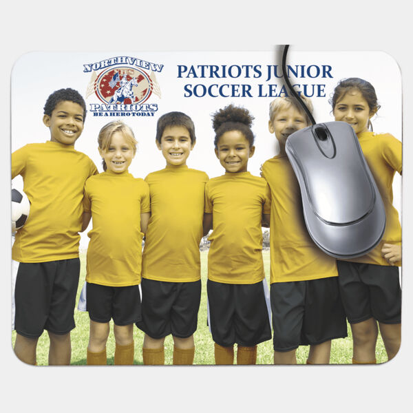 9 1/4" x 7 3/4" Rectangle Sublimatable Neoprene Mouse Pad Thumbnail