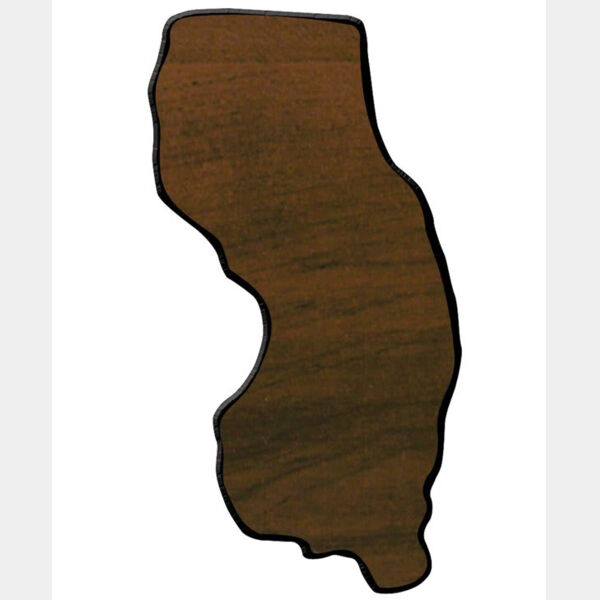 6 1/4" x 11 1/2" Finish Edge New Jersey State Plaque Thumbnail