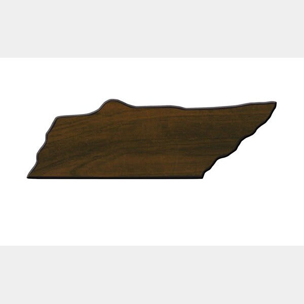 4" x 15" Finish Edge Tennessee State Plaque Thumbnail