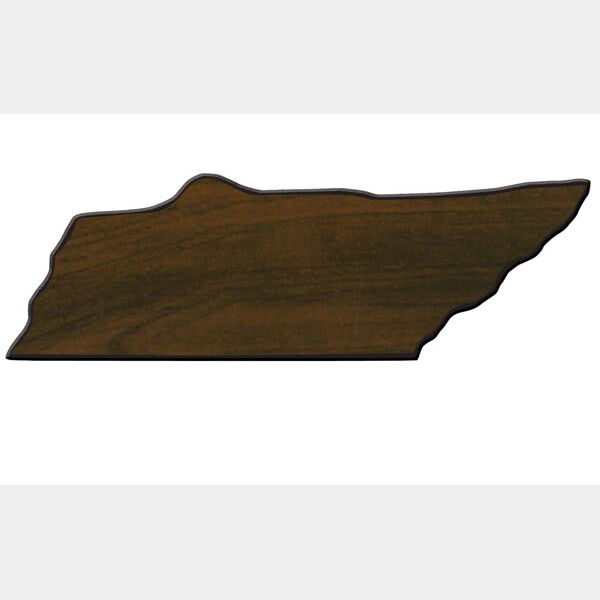 5 1/2" x 16 1/2" Finish Edge Tennessee State Plaque Thumbnail