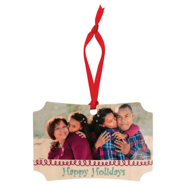 4" x 2.75" Berlin Matte Unisub Sublimatable Ornament Thumbnail