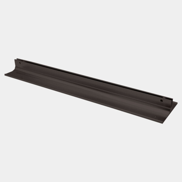 12", Kota Pro Aluminum Corridor Bracket, Fits 1/8" Thick Plastic Insert Thumbnail
