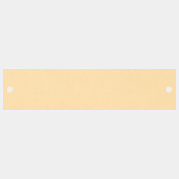 1 1/8" x 4 3/4" Flexibrass Plate-No Holes Thumbnail