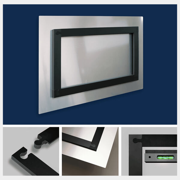 11 X 14 Photo 4-Way French Cleat Hanging System Thumbnail