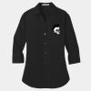 Women's 3/4 Sleeve Carefree Poplin Shirt Thumbnail